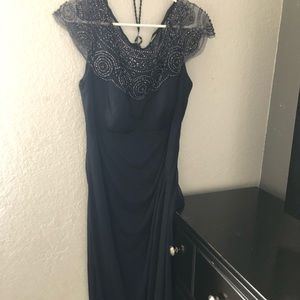 Maxi bridesmaid dress